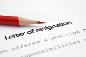 A personalised and positive letter is the key to resigning well.